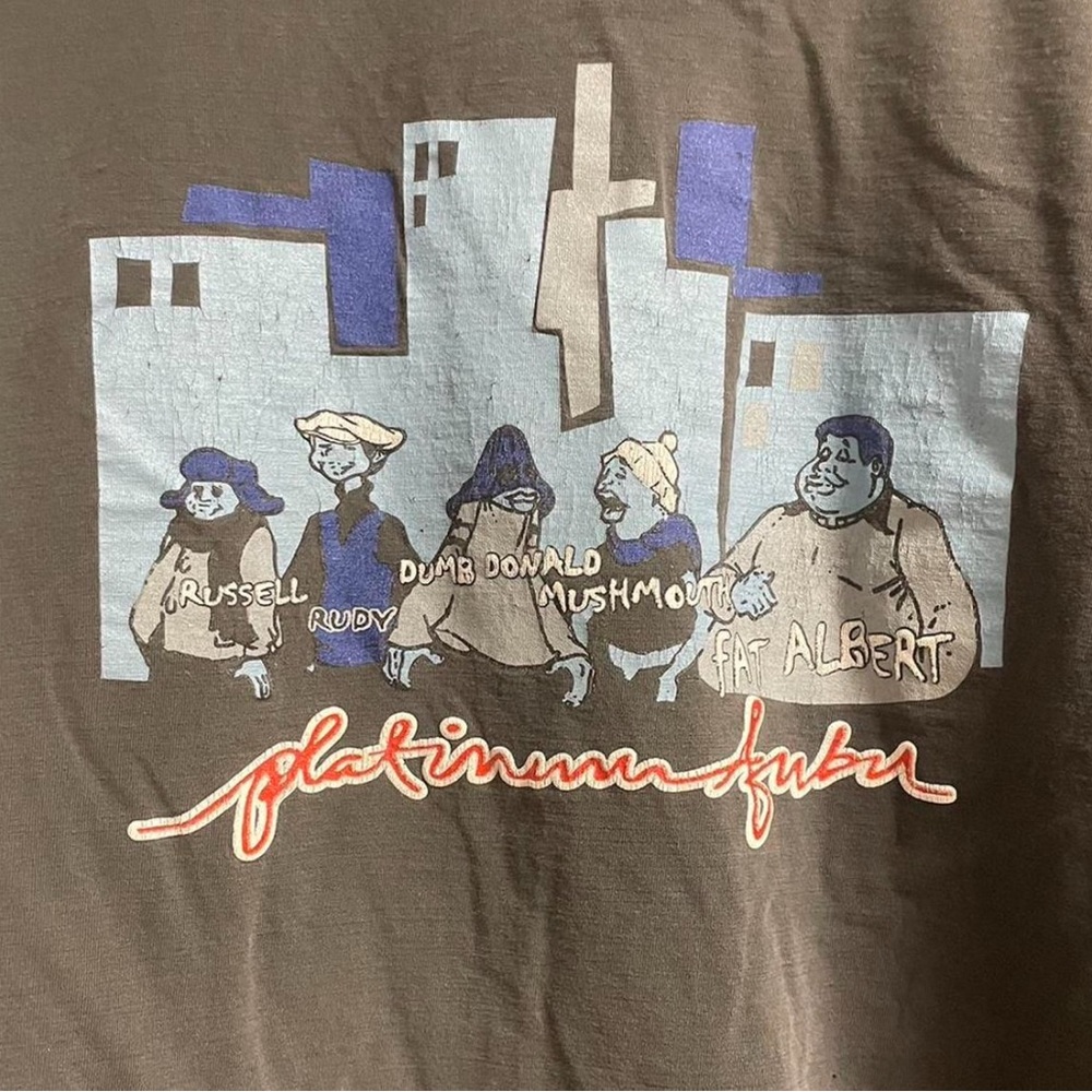 Fat Albert Platinum FUBU xL Men's Shirt